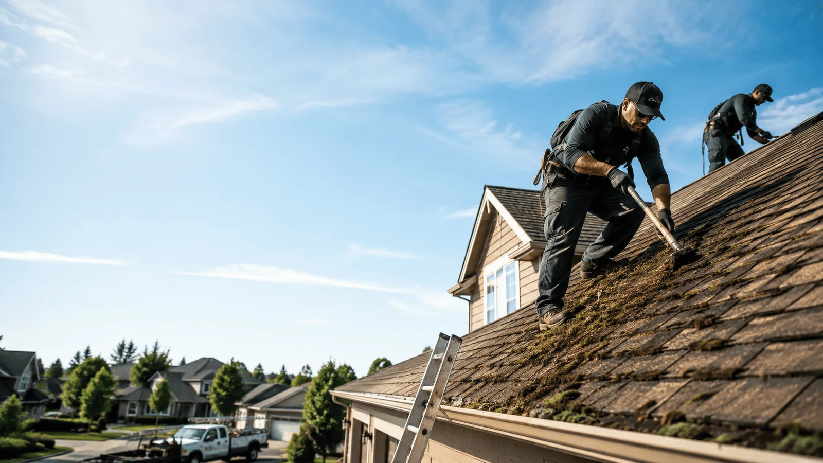 Roof Moss Removal in Springhill, LA near me